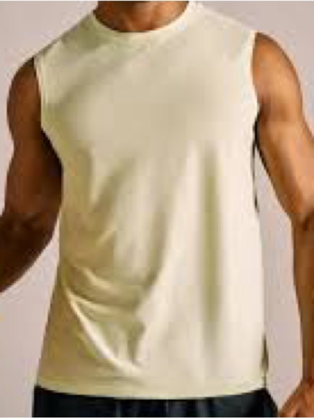 Outdoor Voices ThinkFast Mesh Pistachio Green Performance Tank Top